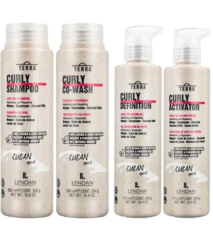 Amazon.com : Lendan Curly Cuban Spirit 5-PIECE KIT by TERRA with