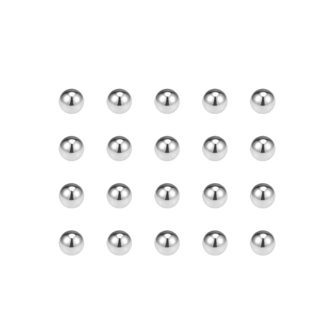 uxcell 4.5mm Bearing Balls 304 Stainless Steel G100 Precision Balls 200pcs