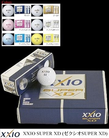 Amazon ダンロップ Xxio ゴルフボール ゼクシオ Super Xd 1ダース ゴルフボール クレス ゴルフボール