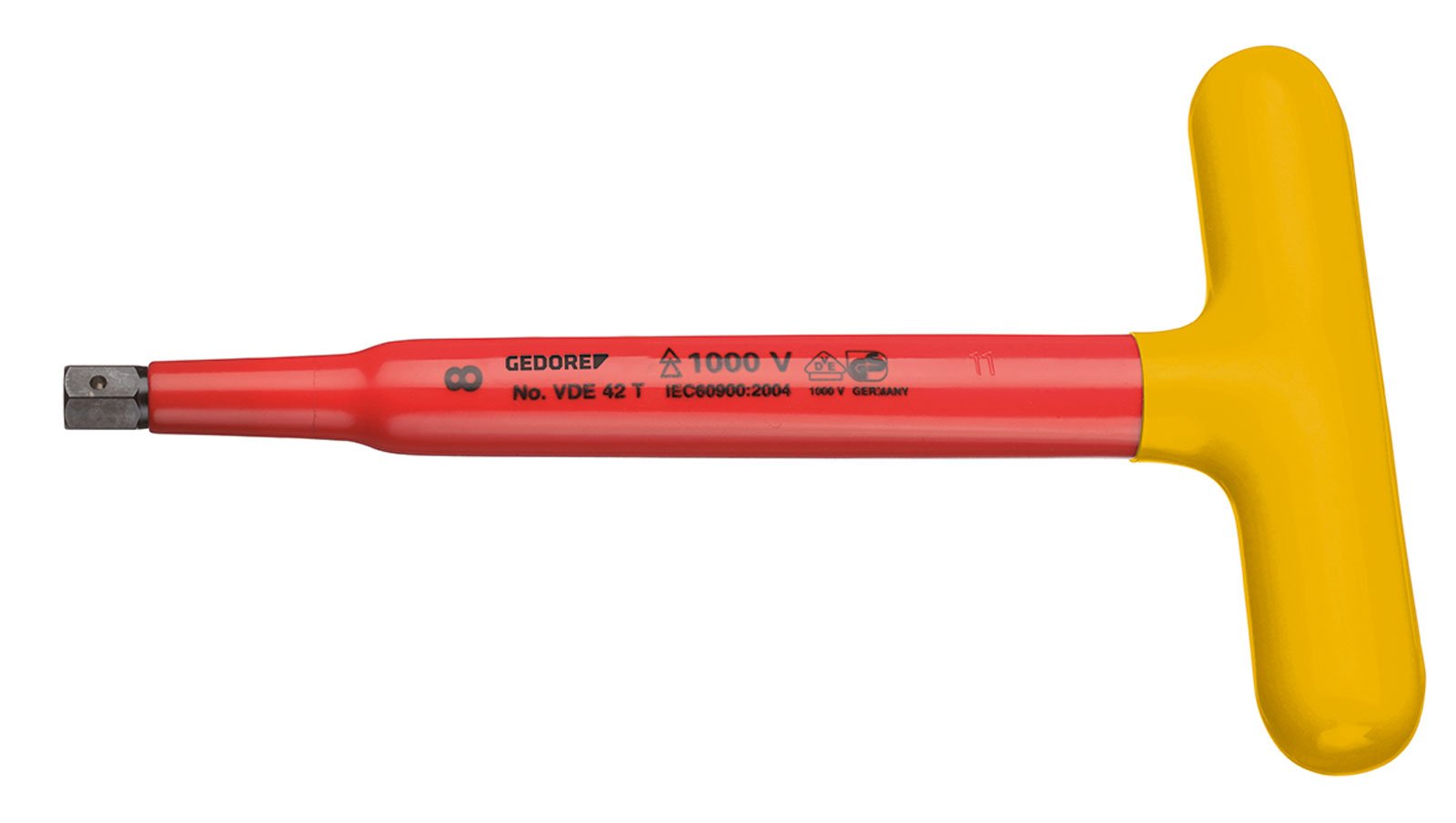 Gedore Hexagon Screwdriver T-Shaped Handle VDE 42 T 11