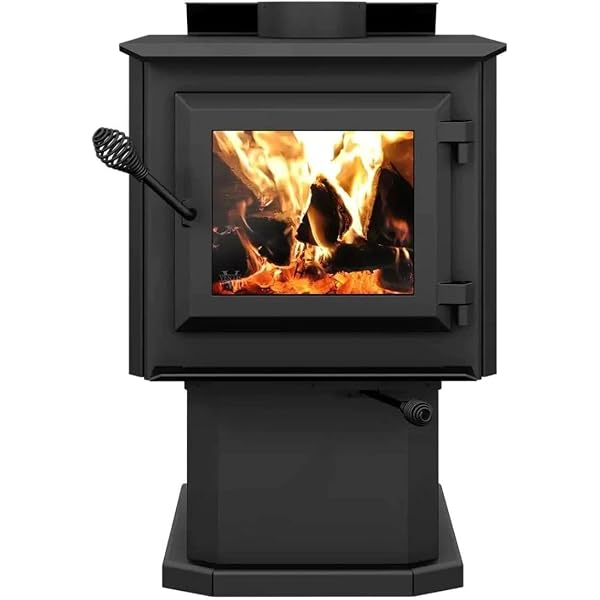 Amazon.com: Ventis Wood Burning Stove with Pedestal : Home u0026 Kitchen