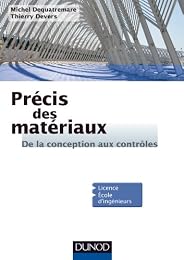 Précis des matériaux