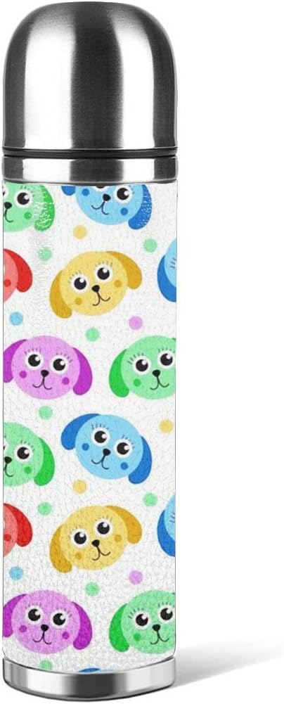 Amazon 水筒 500ml 真空断熱ケータイマグ 可愛い子犬 直飲み 軽量 保温 保冷 水筒 マグボトル オンライン通販