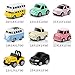 GEYIIE Pull Back Cars Alloy Vehicles Set Mini Car Model Construction and Raced Trucks for Toddlers Gift 8 Cars