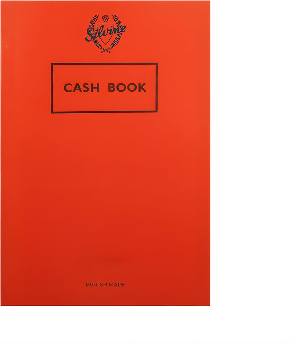 Silvine Cash Book 68 Pages Four Column Analysis 160x100mm