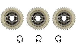 3Pics 36 Teeth E-for Bike Hub Motor Planetary Gear Set with Bearing for Bafang Motor, Nylon and Stainless Steel Replacement P
