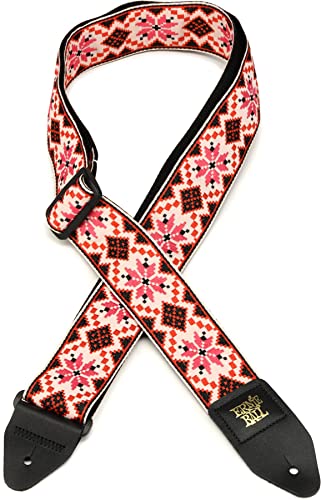 Ernie Ball Jacquard Guitar Strap/Bass Strap - Cinnamon Needlepoint