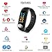 Upgrade ECG+PPG Activity Tracker Watch-Color Screen IP67 Waterproof Fitness Tracker with Heart Rate Monitor,Sleep Monitor,Blood Pressure Monitor,Pedometer Smart Watch for Women Men, Android iOS