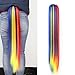 iCos Synthetic Long Straight Rainbow Claw Jaw Ponytail Clip In On Hair Extensions Hairpieces for Women