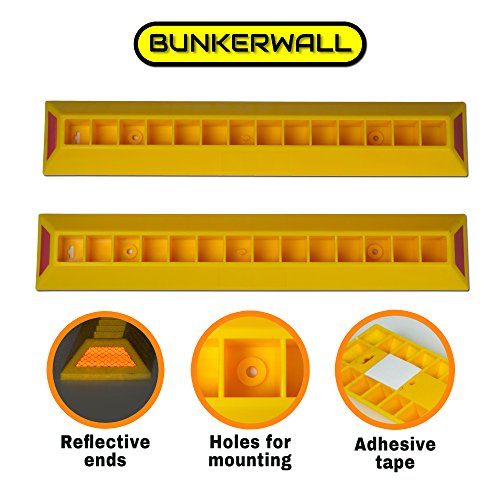 BUNKERWALL Two Pack Car and Truck Parking Aid Provides A Parking Target and Stop Point In Your Garage for Your Vehicle