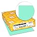 Neenah Paper Exact Index Card Stock, 110 lb Index Weight, 8.5 x 11, Blue, 250/Pack