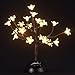 Fashionlite Natural Cherry Blossom Bonsai Tree Table Lamp,12-inch,20L,Home/Party/Festival/Christmas/Indoor Use