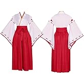 COSDREAMER Unisex Mens Women's Kimono Robe Geisha Japanese Yukata Ruffle Tops Pants Set