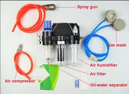 [Waller PAA] Three-in-One Function Supplied Air Fed Respirator System 6800 Full Face Gas Mask - Thumbnail 2