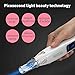 (Expedited Shipping) (Upgrade) (w/Operator & Customer Glasses) BuWiz Picosecond Pen,Scar Removal Machine,Tattoo Removal Pen, Laser Pen Beauty Device,Blue w/English E-Book,Operation Video