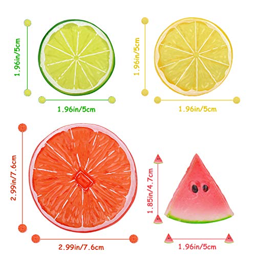 JUSTDOLIFE 20PCS Artificial Fruit Assorted Types Fake Fruit Fake Food for Photography - Thumbnail 6