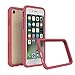 RhinoShield iPhone 8/iPhone 7 Bumper Case [CrashGuard Shock Absorbent Slim Design Protective Cover [3.5 M/11ft Drop Protection] Apple - Coral Pink