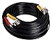 Night Owl 100' in-Wall Rated Video/Power/Audio Extension Cable, Black (CAB-UL2-100VPA)