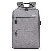 QARYYQ Backpack Shoulder Bag Messenger Bag Laptop Bag Business Briefcase Casual Handbag Multi-Function Backpack 42x30x8cm Business Briefcase (Color : Gray)