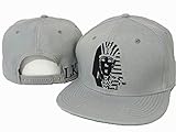 Last Kings Snapback Hats Brand New Men & Women Designer Strapback Caps Og Tut Hat Features a Custom 6 Panel Snapback Hat with Embroidered Logo (Lk- Grey)