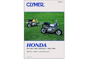 Clymer Publications MANUAL HON SIN 50-110 65-99 Manuals & Videos Cylmer Manual - M310-13