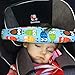 Leyaron 4 Pcs Toddler Car Seat Infants and Baby Head Support, Car Seat Neck Relief Head Strap, Safety Stroller Adjustable Head Holder Sleep Belt