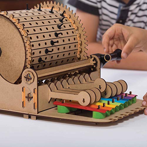 Smartivity Mechanical Xylofun Music Fun , STEM Learning Toys, Creative Construction Engineering, Educational Building Set, Boys & Girls Ages 8 9 10+ Year Old, Science Kit, DIY Kit, Wooden