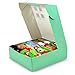 TeeHee Christmas 12-Pair Cotton Socks, Great Value Gift Box for Kids (6-8 Years, Snowman)