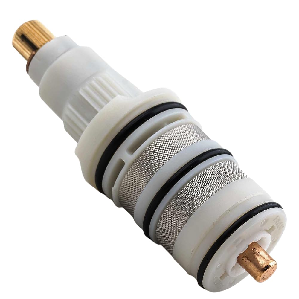 Photo 1 of Thermostatic Shower Cartridge Part for Moen 147208, 9.13554 Shower Cartridge Replacement, Da507874 Replacement Part - Thermostatic Cartridge Shower Faucets Thermo Water Valve Plumbing Repair Kit