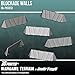 Blockade Walls, Terrain Scenery for Tabletop 28mm Miniatures Wargame, 3D Printed and Paintable, EnderToys