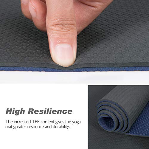 image for TOPLUS Yoga Mat, Upgraded Non-Slip Texture Pro Yoga Mat Eco Friendly E