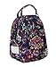Vera Bradley Midnight Wildflowers Lunch Bunch
