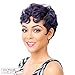 It's A Wig Synthetic Hair Wig Nuna (NDX2565 - NATURAL DARK EXTRA + LIGHT AUBURN)