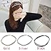 Sinlifu 1pc Black Double Layer Hairstyle Ponytail Holder Hair Band Wrap Elastic Rope