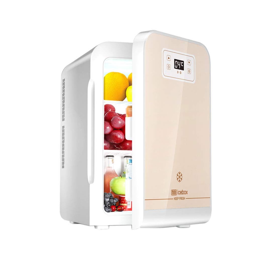 Dyl Refrigerador pequeño Refrigerador Doble Coche Mini ...