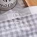 Exclusivo Mezcla Luxury Hotel Quality 3-Piece Double Brushed 1800 Series Microfiber Reversible Duvet Cover Set with 2 Pillow Shams - Full/Queen Size, Light Grey Plaid