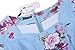ACEVOG Women's Vintage 1950's Floral Print Party Cocktail Dress