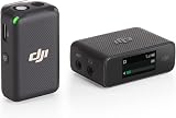 DJI Mic 1 TX 1 RX Wireless Lavalier Microphone 250m Range 14h view 1