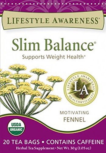 Lifestyle Awareness Teas, Slim Balance Tea, 20 Count (Pack of 6)