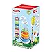 infunbebe Stacking Toys 2 in 1 Stacking Cups and Stacking Ring for Toddlers, Educational Stacker Toys for Baby from 6 Months, Multicolor