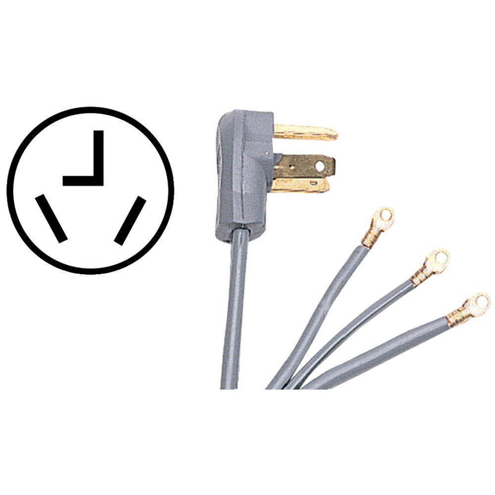 3Wire 901060 APPLIANCE CERTIFIED Range 40A) (4ft; Cord Appliance