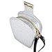USTYLE Sparkling Bag for Women, Tequila Bottle Shaped Clutch Purse Elegant Handbag (silver)