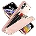 LAMEEKU Wallet Case for Apple iPhone Xs Max, 6.5-Inch, Leather Cover Protective Credit Card Holder Slot Money Pocket Cases, Shockproof Bumper Phone Compatible with iPhone Xs Max 6.5