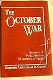 Book cover for The October War: Memoirs of Field Marshal El-Gamasy of Egypt