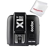 Godox X1T-F Trigger for Fuji Fujifilm Cameras TTL 1/8000s HSS 2.4G Wireless Transmitter 32 Channels - With PERGEAR Cleaning Cloth