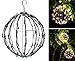 Elf Logic 12” Outdoor/Indoor LED Christmas Light Ball. Durable, Waterproof, Long-Lasting, Lightweight Bright Light Ball. Warm LED Lights for Holiday Decor, Patio, Wedding Decor