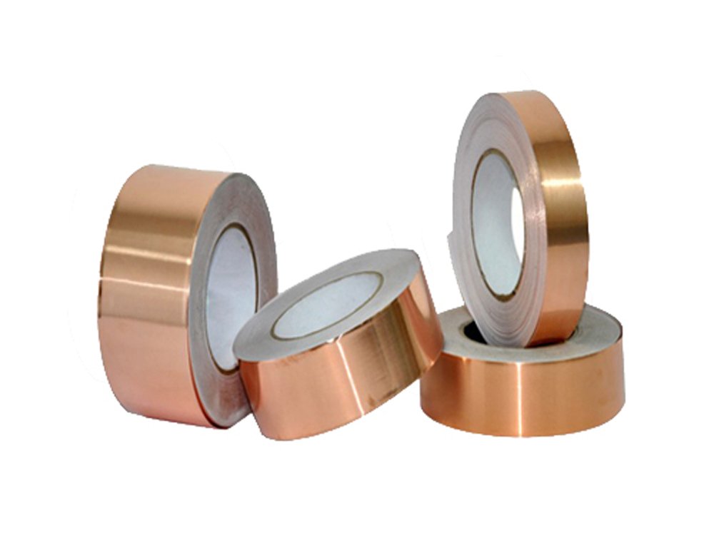 SHINE COPPER TAPE FOIL TAPE SLUG TAPE 5/10 METER LONG PAPER CIRCUITS, ELECTRICAL REPAIRS, STAINED GLASS & EMI SHIELDING AND 18MM WIDTH *5M LONG