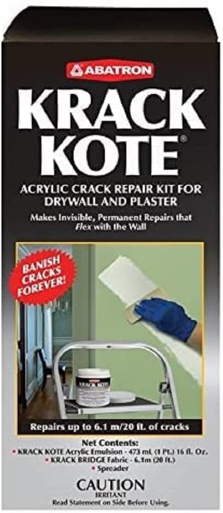 Krack Kote - Acrylic Crack Repair Kit for Drywall and Plaster by Krack Kote