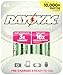 Rayovac Platinum Pre-Charged NiMH AA Size Batteries, PL715-4 GEN, 4-Pack