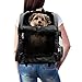 Furhaven Multipurpose Backpack Roller Pet Carrier - Black, One Size